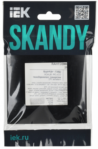 купить SKANDY Рамка 1-мест. SK-F01Bl черн. IEK в Пензе SKANDY Рамка 1-мест. SK-F01Bl черн. IEK