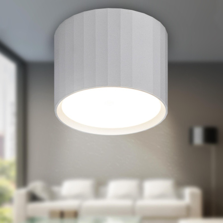 купить Светильник даунлайт 1*12Вт GX53 цилиндр белый накладной ЭРА  в Пензе Светильник даунлайт 1*12Вт GX53 цилиндр белый накладной ЭРА