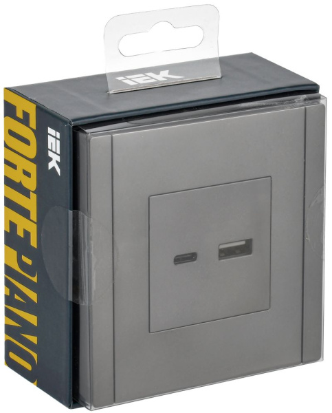 купить Фортепиано сталь механизм USB A+C скрытая 2-ая 18Вт в Пензе Фортепиано сталь механизм USB A+C скрытая 2-ая 18Вт