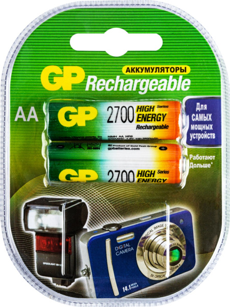 купить Аккумулятор AAA(мизинчик) 1000mAh 1,2В BL2 GP в Пензе Аккумулятор AAA(мизинчик) 1000mAh 1,2В BL2 GP