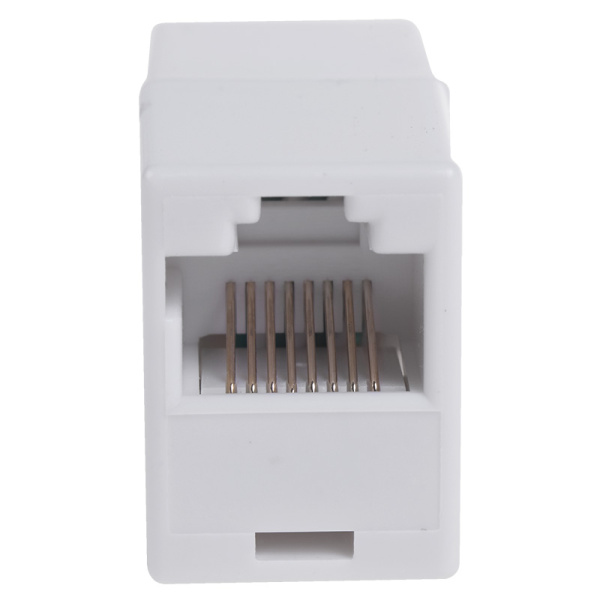 купить Переходник RJ45 8(8) Cat5e белый  в Пензе Переходник RJ45 8(8) Cat5e белый