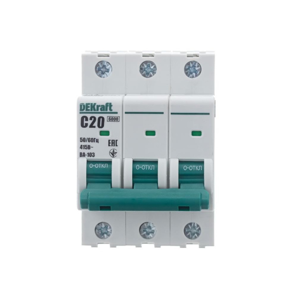 купить Автомат 3Р 20А C 6кА ВА-103 Schneider Electric в Пензе Автомат 3Р 20А C 6кА ВА-103 Schneider Electric