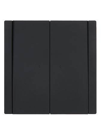 Фортепиано черный выключатель 2кл с подсветкой скрытая 10А IP20 