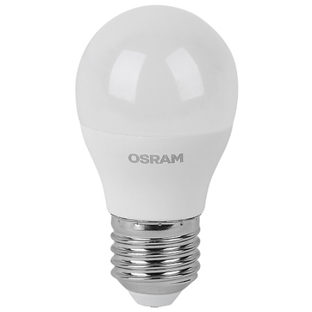 купить Лампа шар свд Е27 12Вт 6500К 960лм P45 матовый Osram LED Value black в Пензе Лампа шар свд Е27 12Вт 6500К 960лм P45 матовый Osram LED Value black