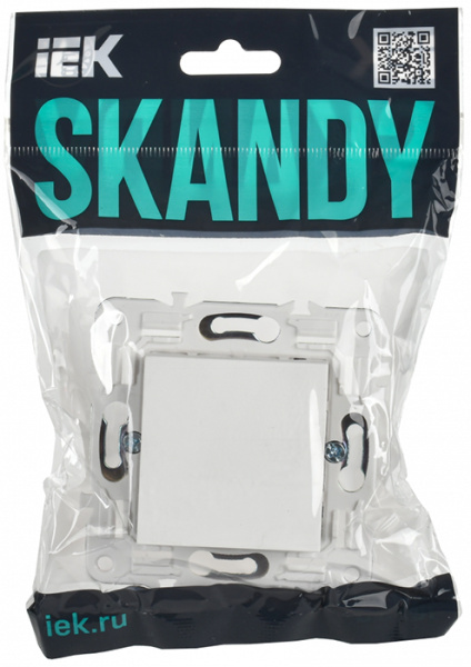 купить SKANDY Заглушка с суппортом SK-C01W арк. бел. IEK в Пензе SKANDY Заглушка с суппортом SK-C01W арк. бел. IEK