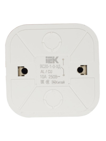 Глори дуб выключатель 1кл открытая 10А IP20  