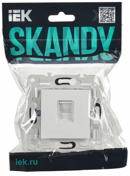 купить SKANDY Роз. комп. RJ45 кат.5E SK-K01W арк. бел. IEK в Пензе SKANDY Роз. комп. RJ45 кат.5E SK-K01W арк. бел. IEK