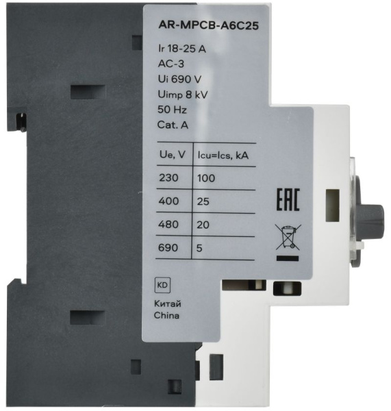 Автомат защиты двигателя 18-25А GV2P IEK ARMAT