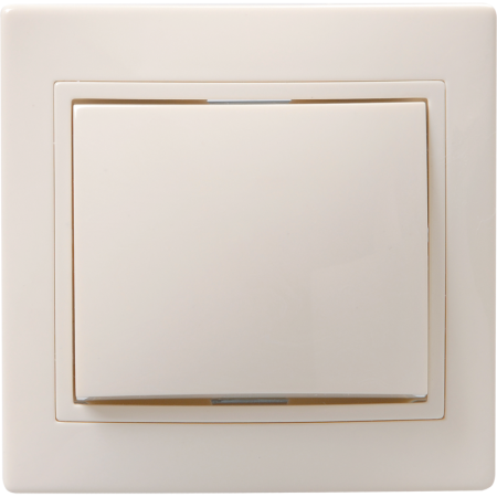 купить Кварта кремовый выключатель 1кл скрытая 10А IP20  в Пензе Кварта кремовый выключатель 1кл скрытая 10А IP20