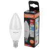 купить Лампа свеча свд Е14 12Вт 6500К 960лм B39 матовая Osram LED Value black в Пензе Лампа свеча свд Е14 12Вт 6500К 960лм B39 матовая Osram LED Value black