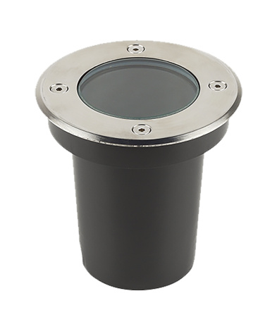 Светильник тротуарный 1*35Вт GU10 IP65 хром металл Jazzway 