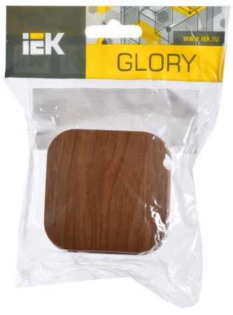 Глори дуб выключатель 1кл открытая 10А IP20  