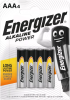 купить Батарейка AAA(мизинчик) алкалиновая BL4 Energizer  в Пензе Батарейка AAA(мизинчик) алкалиновая BL4 Energizer