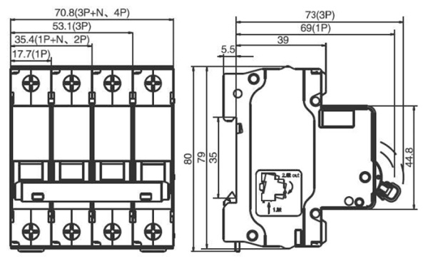 купить Автомат 1Р 10А B 4,5кА ВА-101 Schneider Electric в Пензе Автомат 1Р 10А B 4,5кА ВА-101 Schneider Electric