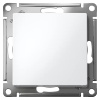 AtlasDesign белый переключатель перекрестный 1кл скрытая 10А IP20 быстрозажим.клем.  