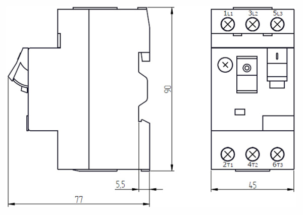 купить Автомат защиты двигателя 9-14А ПРК32 КЭАЗ в Пензе Автомат защиты двигателя 9-14А ПРК32 КЭАЗ