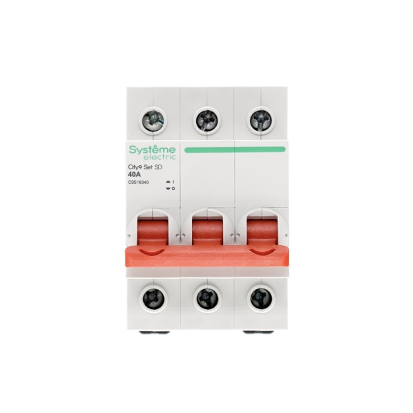 Выключатель нагрузки 3Р 40А City9 Systeme Electric
