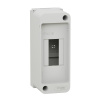 Бокс 2мод навесной белый IP40 City9 Box Systeme Electric защелка