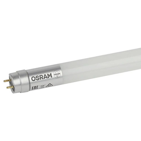 купить Лампа свд G13 Т8 1500мм 20Вт 6500К 1800лм матовая Osram подкл-е с двух стор в Пензе Лампа свд G13 Т8 1500мм 20Вт 6500К 1800лм матовая Osram подкл-е с двух стор