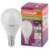 купить Лампа шар свд Е14 7,5Вт 4000К 806лм P45 матовый Osram АБ комплект 10шт в Пензе Лампа шар свд Е14 7,5Вт 4000К 806лм P45 матовый Osram АБ комплект 10шт